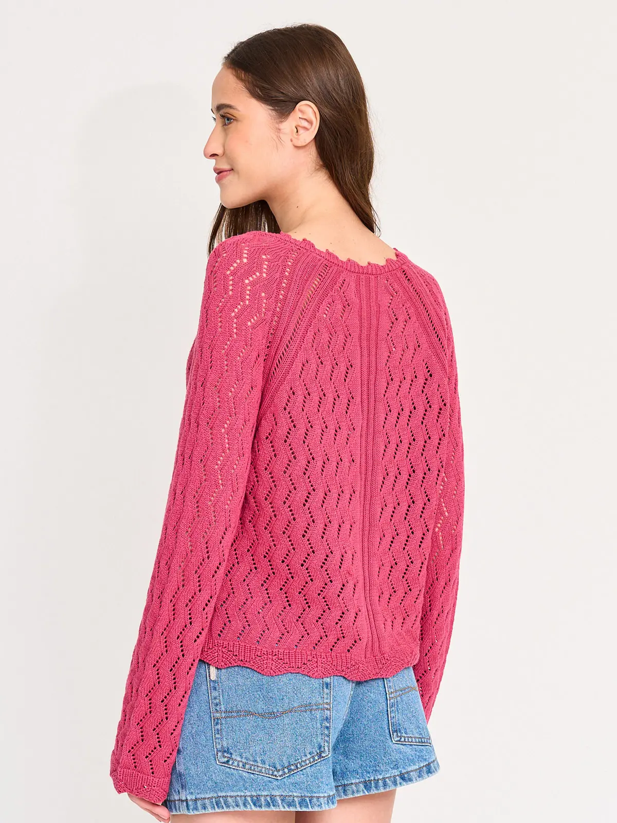 SWEATER MUJER PEPE JEANS ALGODÓN CALADO - 2