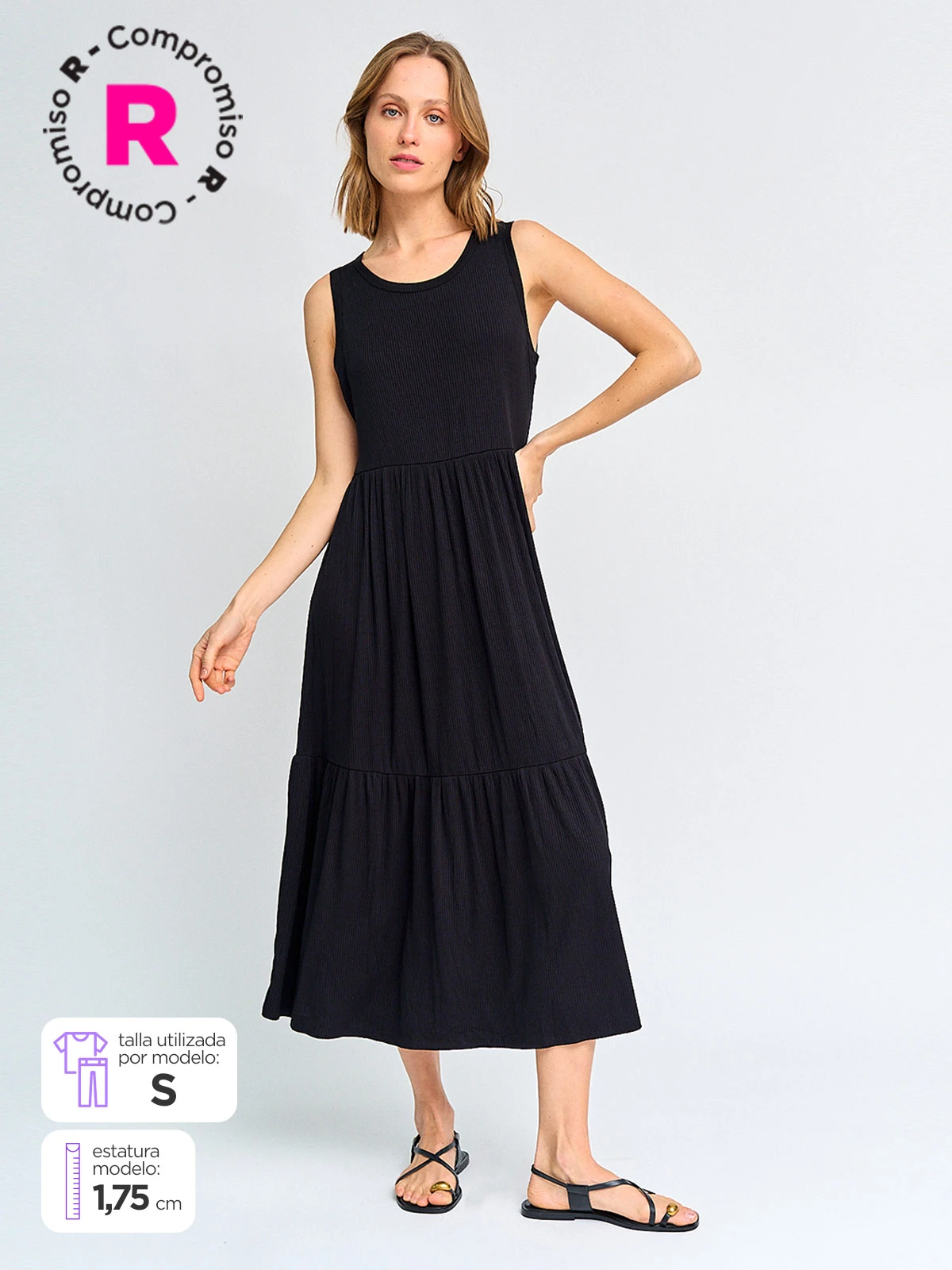 VESTIDO MUJER MARQUIS RIB - 1