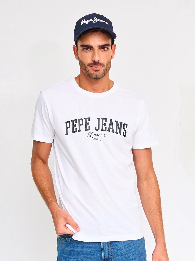 PACK POLERA + JOCKEY HOMBRE PEPE JEANS ALGODÓN  - 1
