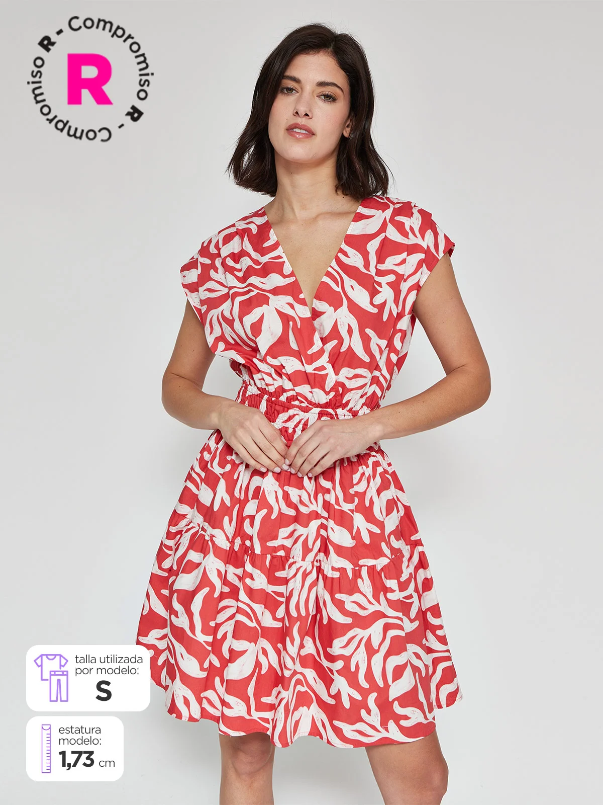VESTIDO MUJER MARQUIS ALGODÓN CORTO - 1