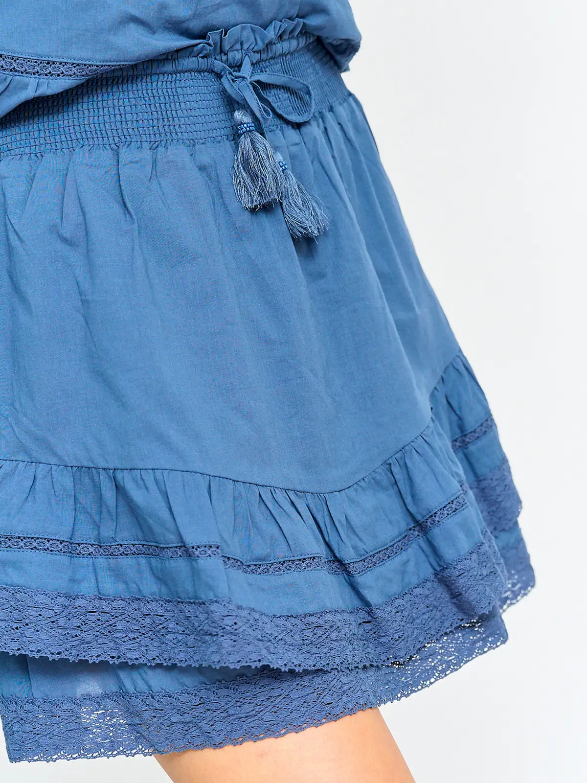 FALDA MUJER PEPE JEANS ALGODÓN VUELOS - 4