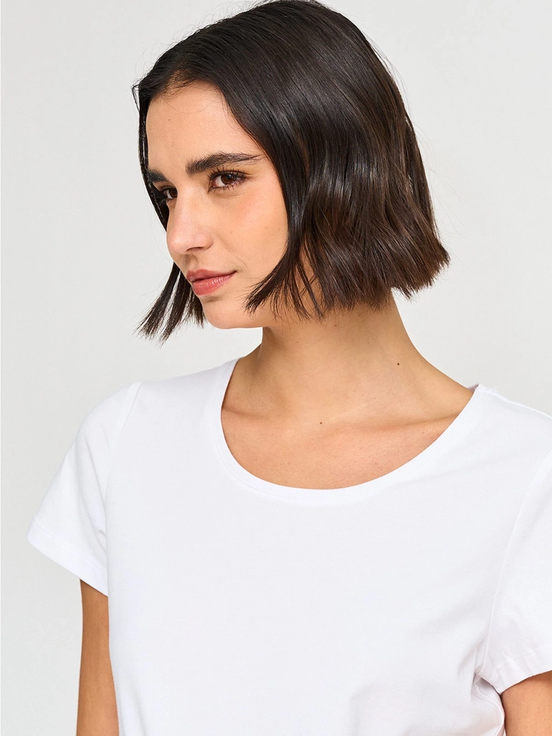POLERA MUJER MARQUIS ALGODÓN MANGA CORTA - 3