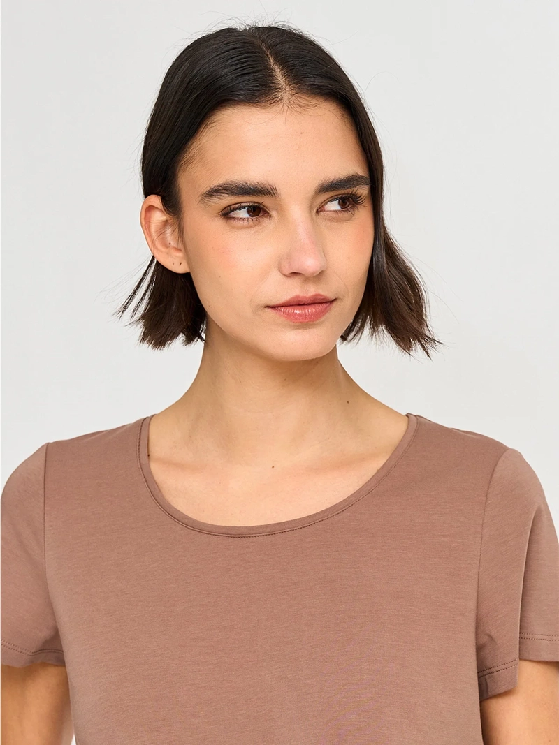 POLERA MUJER MARQUIS ALGODÓN MANGA CORTA - 3