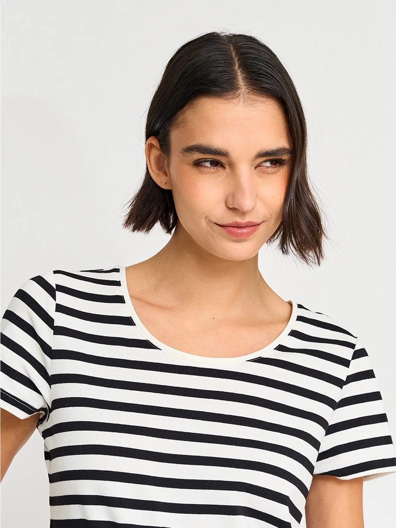 POLERA MUJER MARQUIS ALGODÓN MANGA CORTA - 3