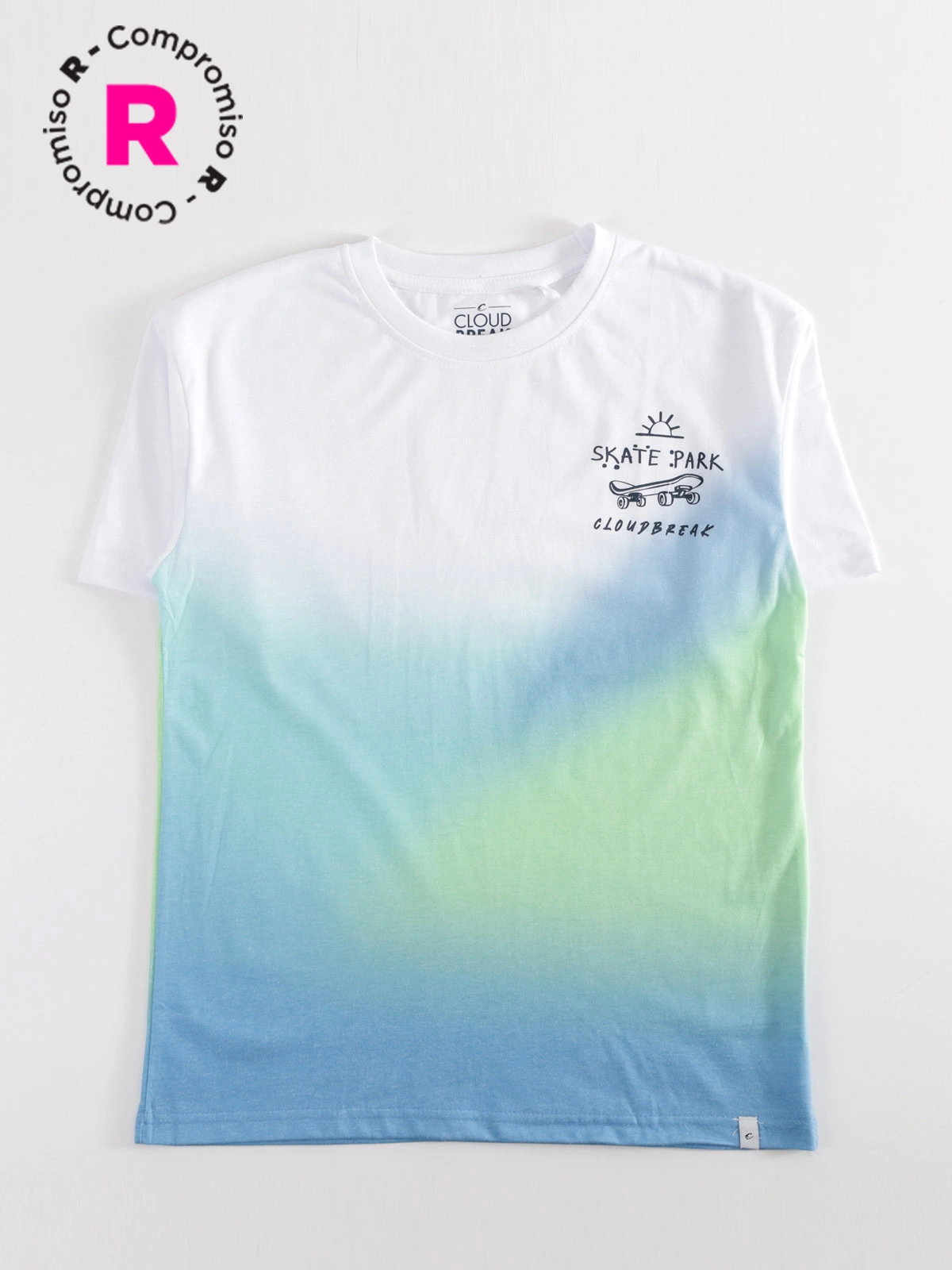 POLERA MANGA CORTA NIÑO CLOUDBREAK
