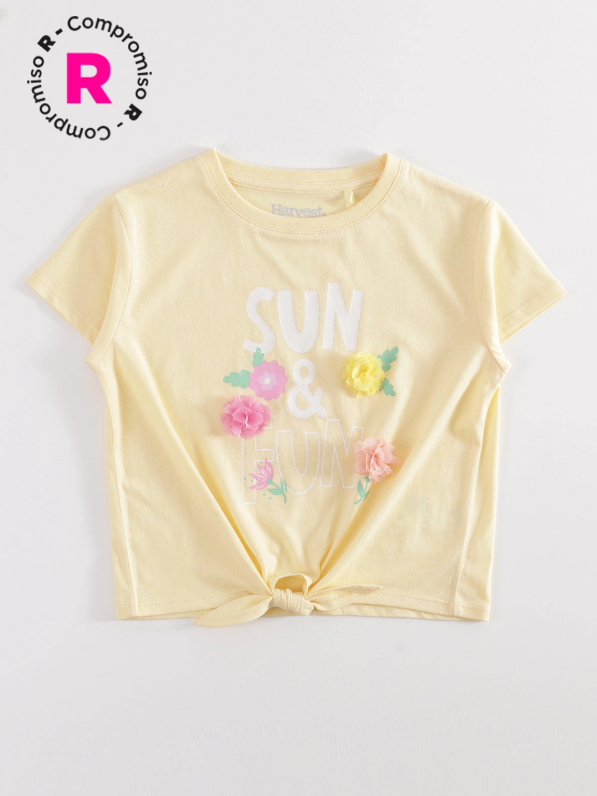 POLERA MANGA CORTA NIÑA HARVEST - 1