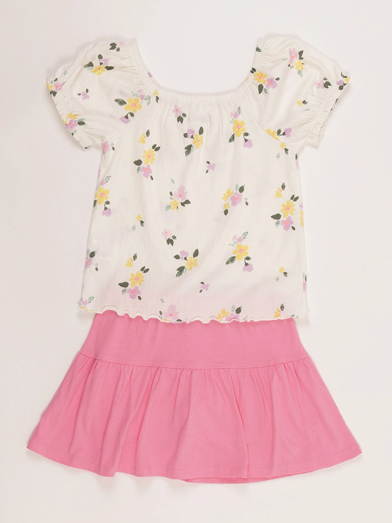 CONJUNTO NIÑA HARVEST FLORES - 2