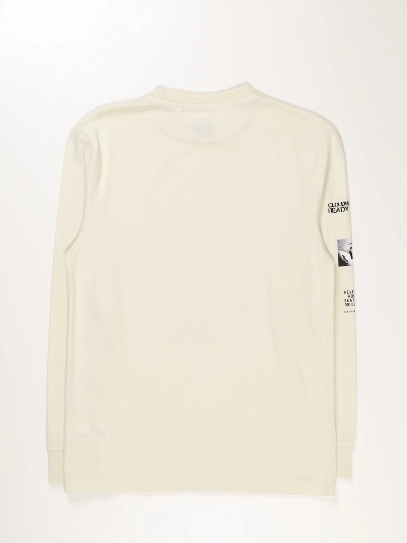 POLERA MANGA LARGA ALGODÓN NIÑO CLOUDBREAK ESTAMPADA I26 - 2