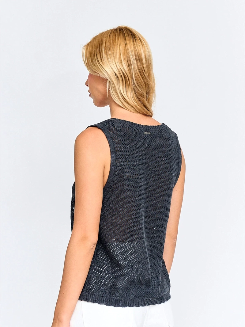 SWEATER MUJER BARBADOS ALGODÓN SIN MANGAS - 2