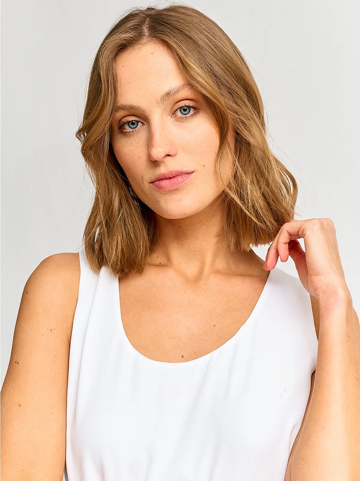 BLUSA MUJER MARQUIS SIN MANGAS - 3
