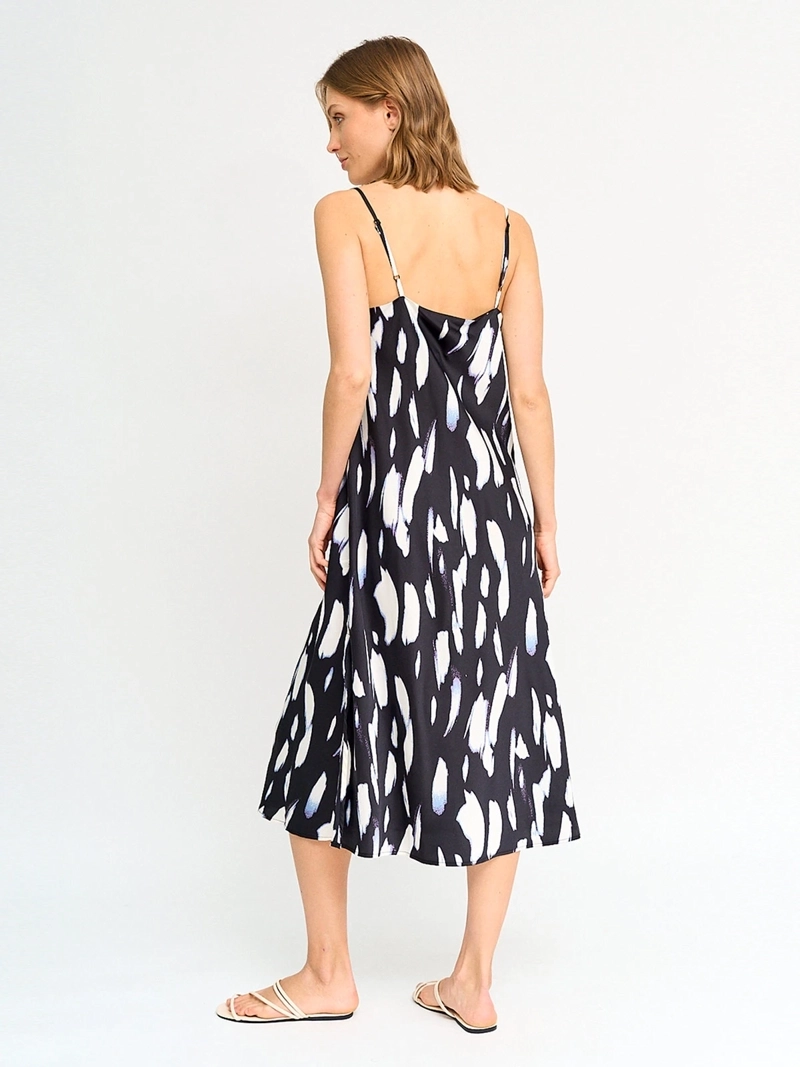 VESTIDO MUJER MARQUIS SATINADO - 2