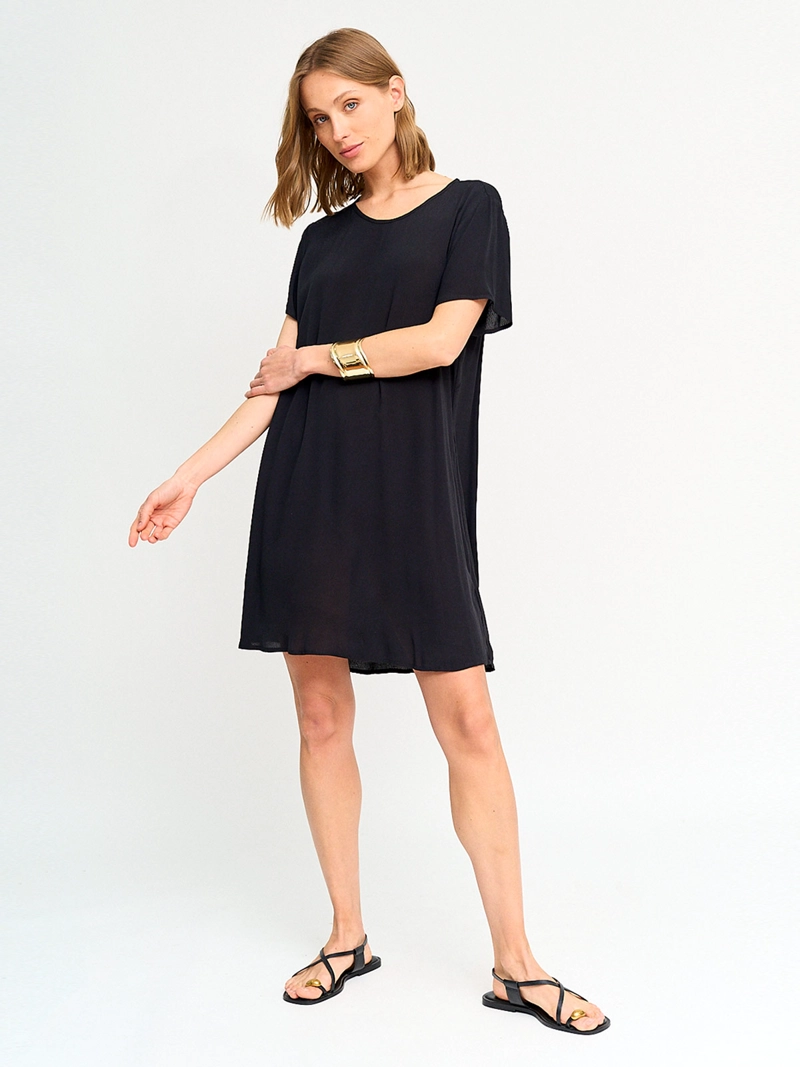 VESTIDO MUJER MARQUIS MANGA CORTA - 4