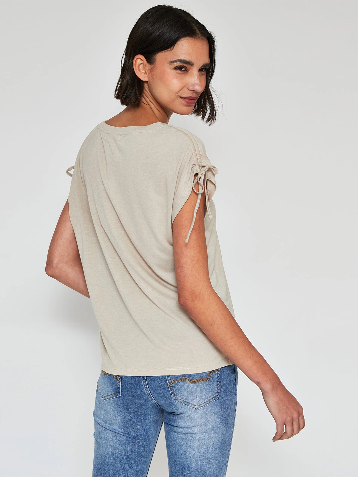POLERA MUJER TATIENNE MANGA CORTA - 2