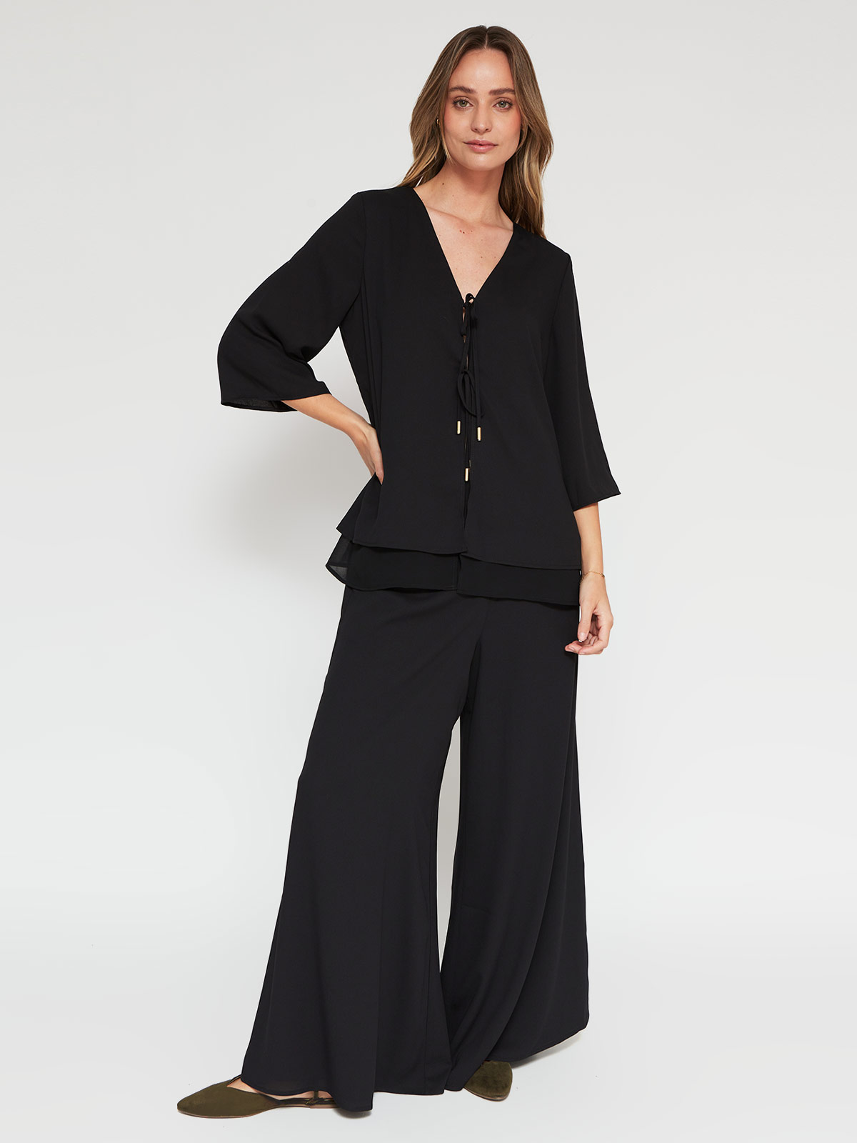 BLUSA MUJER CACHAREL MANGA 3/4 - 4