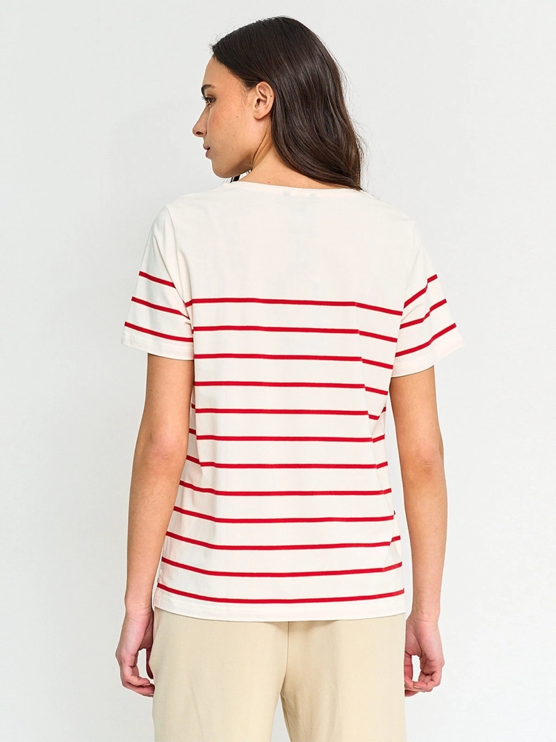POLERA MUJER CACHAREL ALGODÓN MANGA CORTA - 2