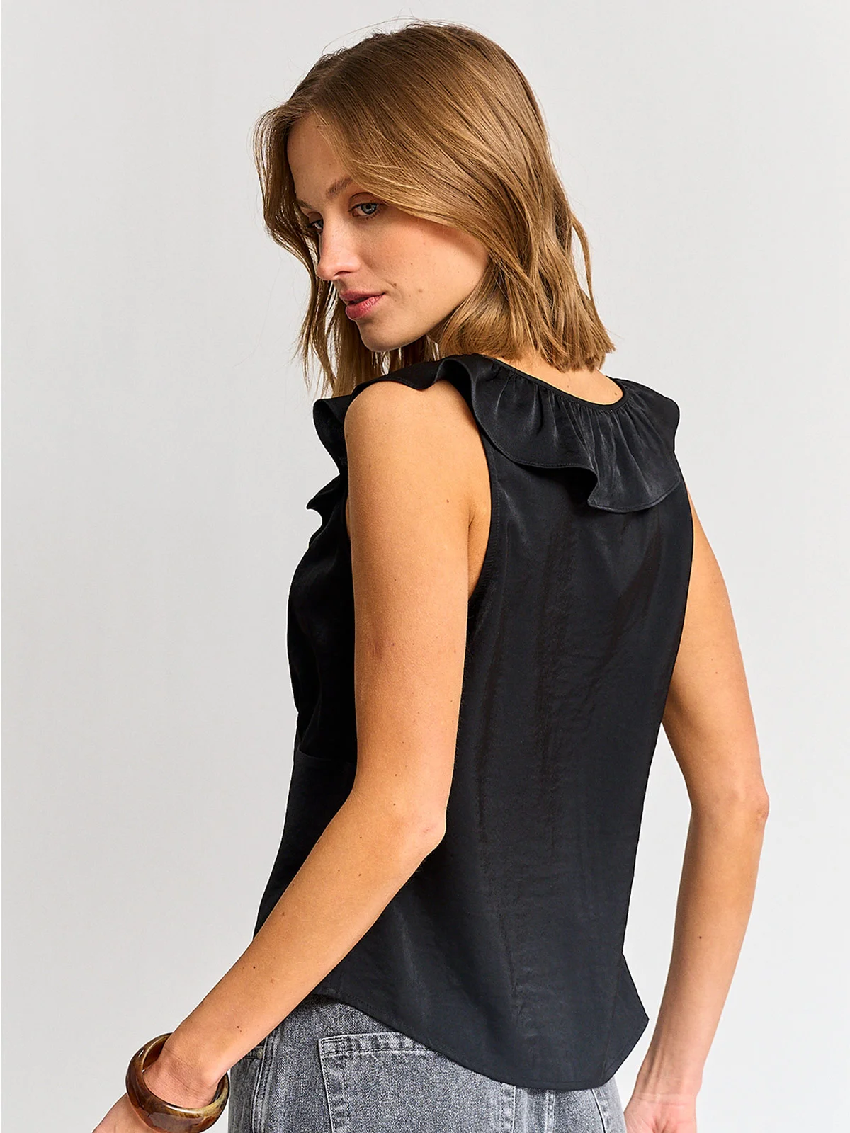 BLUSA MUJER MARQUIS LAZO SATINADA - 2