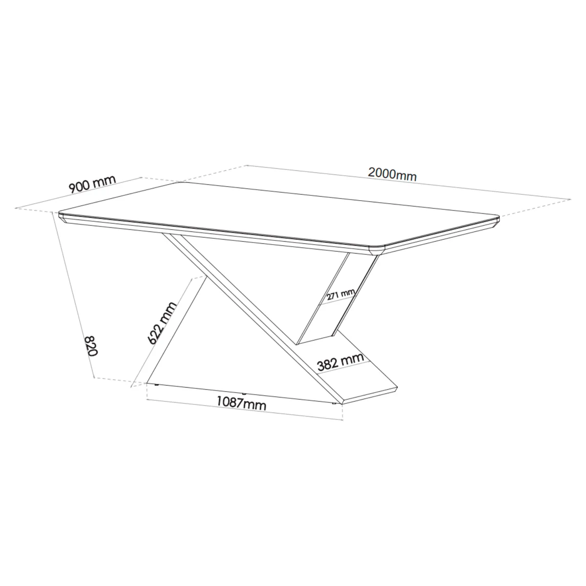 JUEGO COMEDOR DI PORETTI DESIGN GLAMOUR 8 SILLAS GRIS - 5