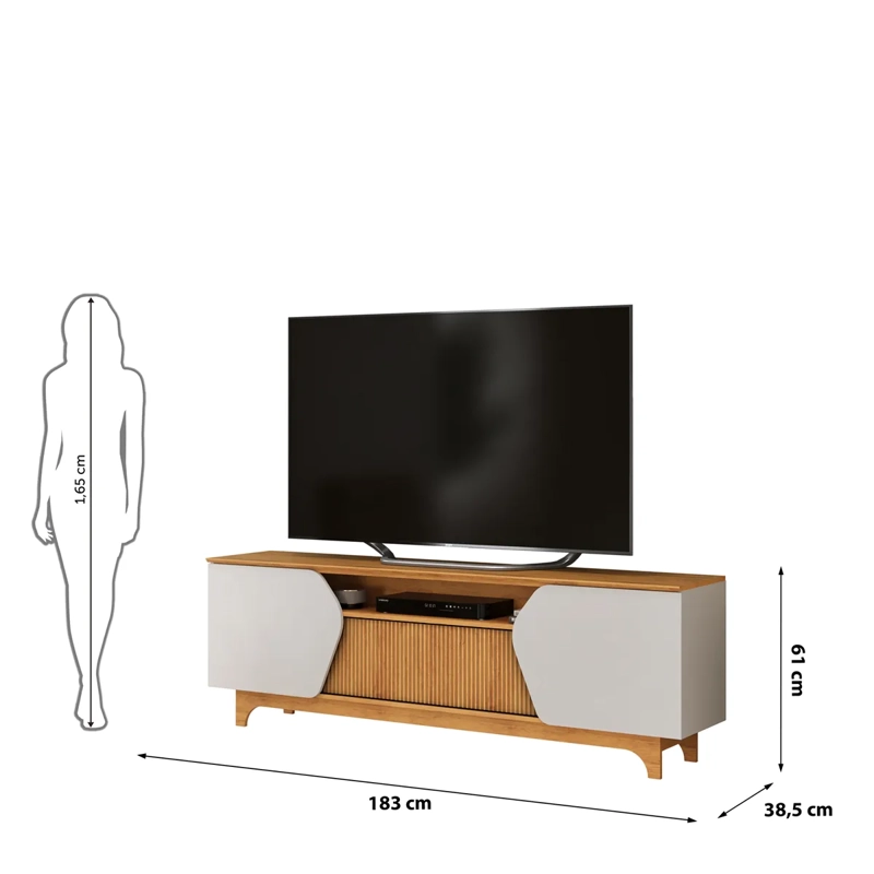 RACK DI PORETTI DESIGN HELO 75" 4P CAFÉ - 4