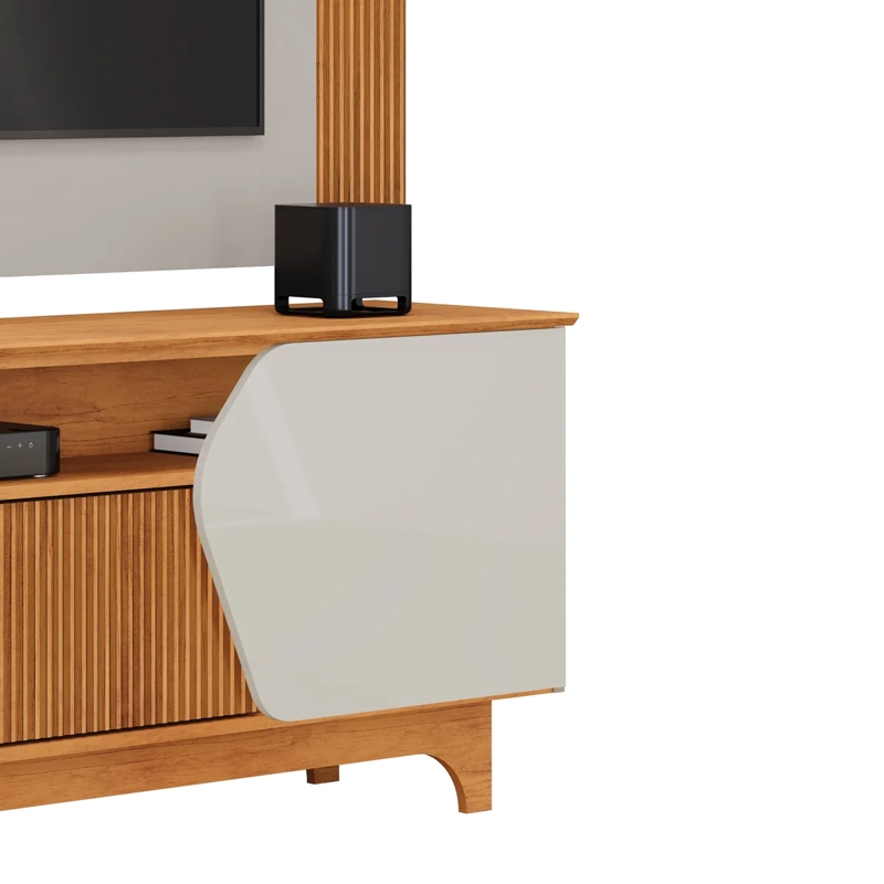 RACK DI PORETTI DESIGN HELO 75" 4P CAFÉ - 5
