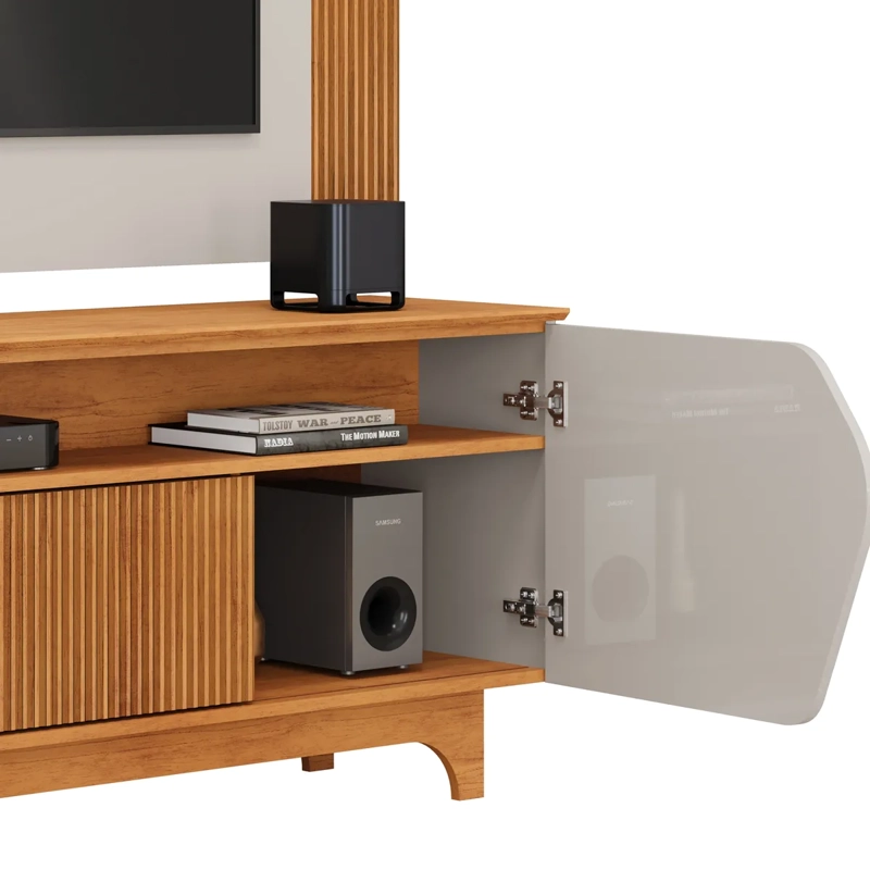 RACK DI PORETTI DESIGN HELO 75" 4P CAFÉ - 6