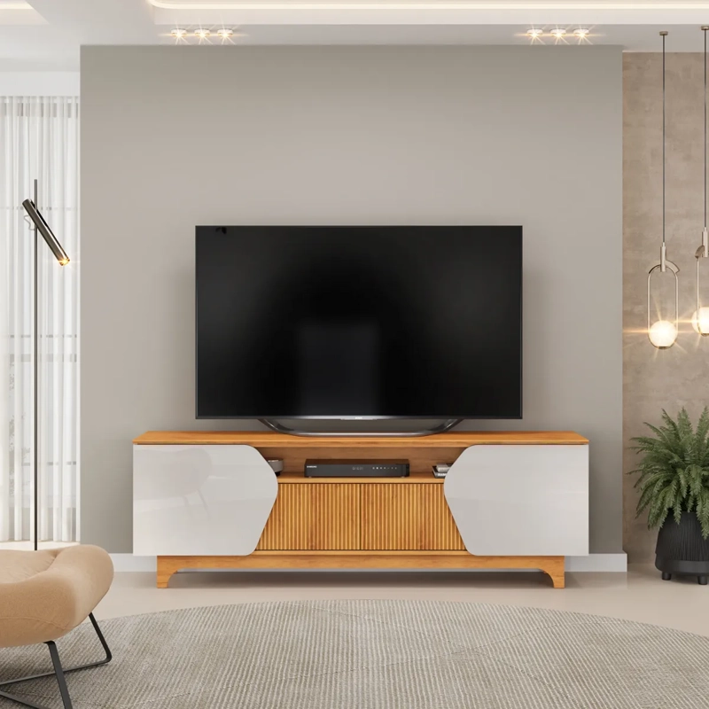 RACK DI PORETTI DESIGN HELO 75" 4P CAFÉ - 7