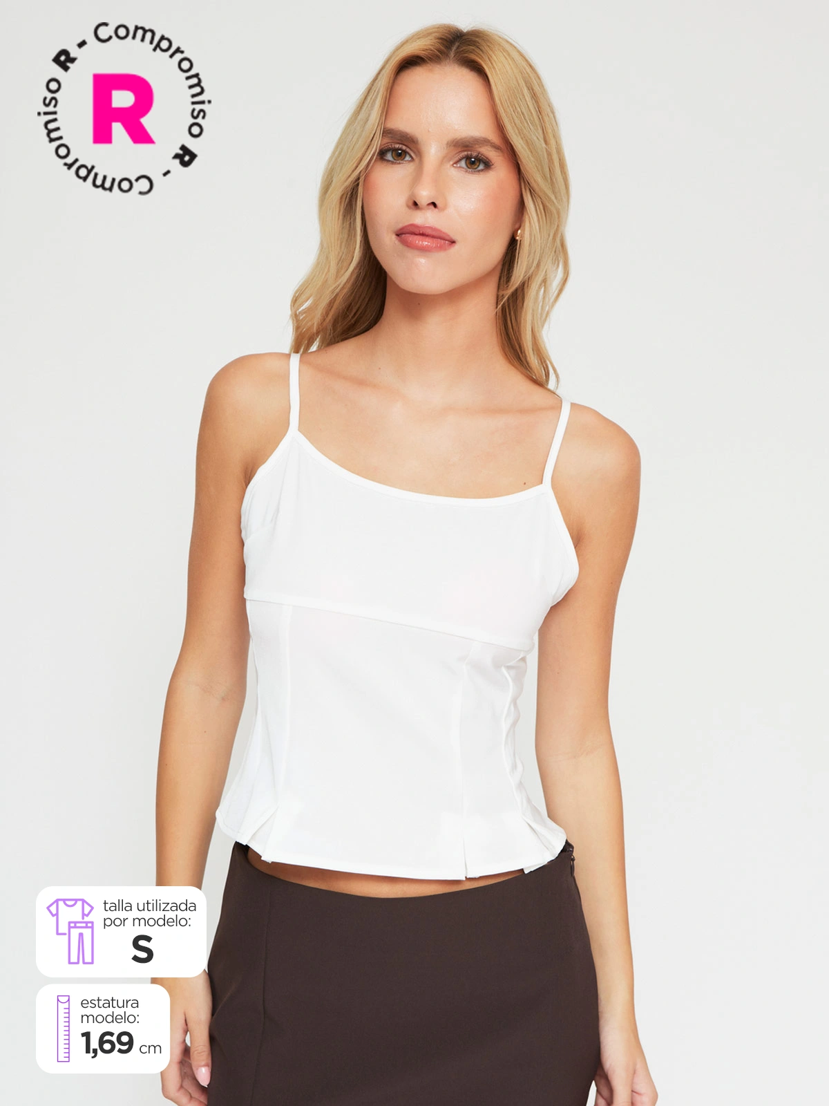 POLERA MUJER INDEX SIN MANGAS - 1