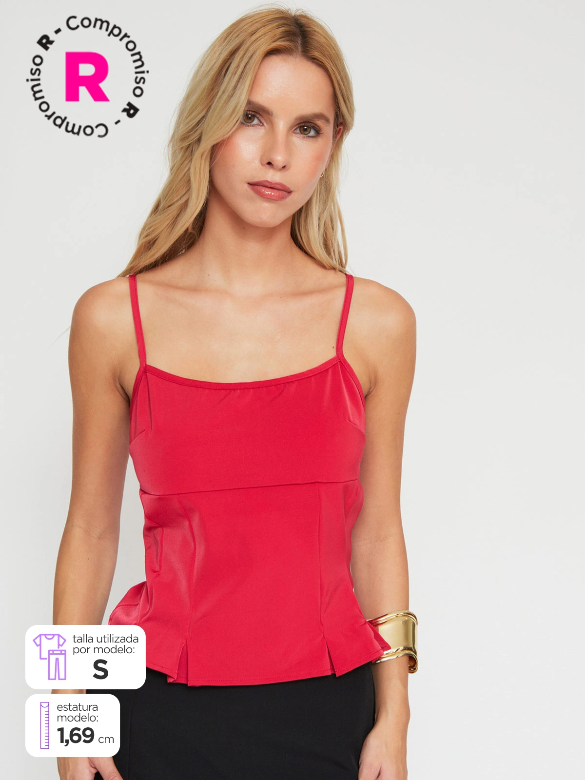 POLERA MUJER INDEX SIN MANGAS - 1