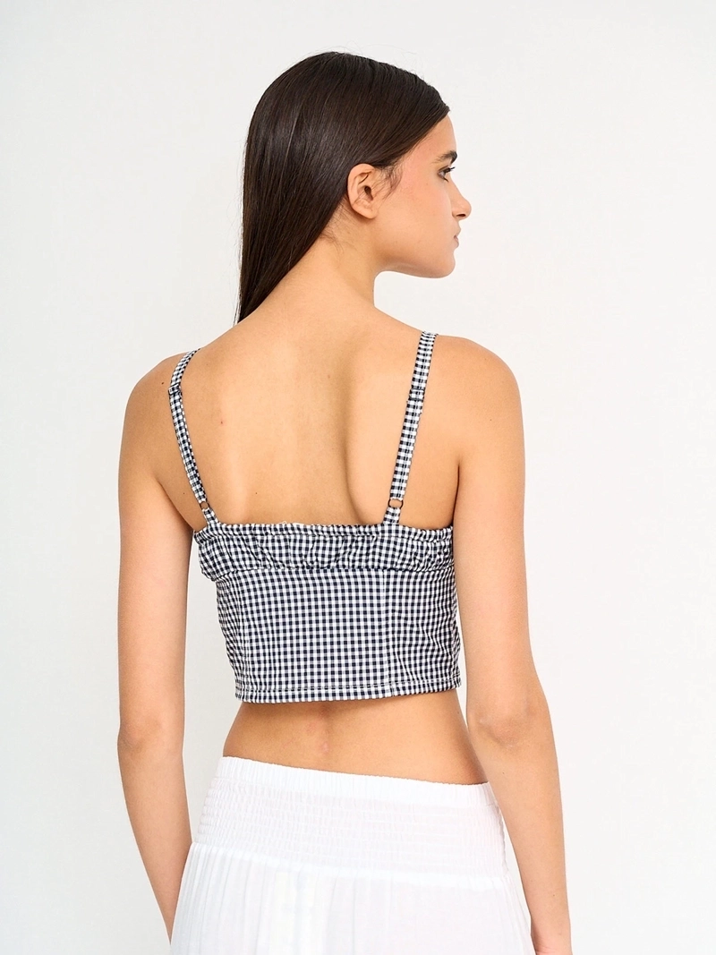 BLUSA MUJER INDEX SIN MANGAS TIPO CORSET - 3