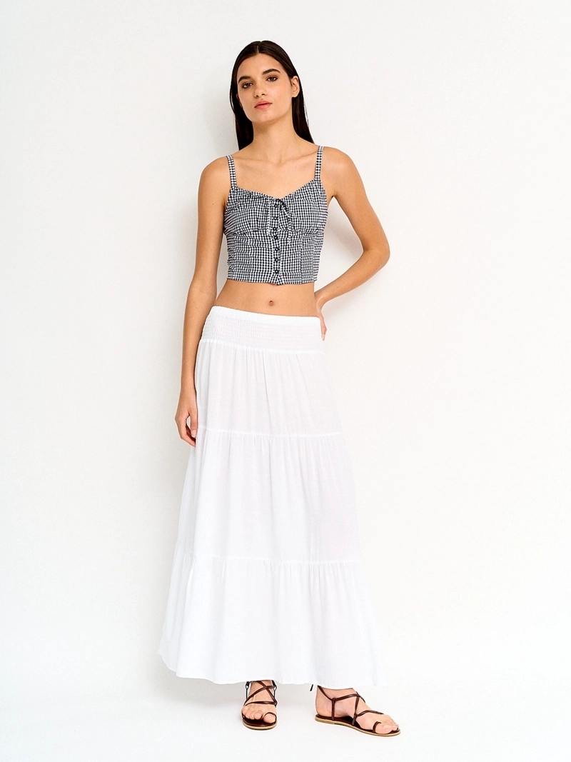 BLUSA MUJER INDEX SIN MANGAS TIPO CORSET - 5