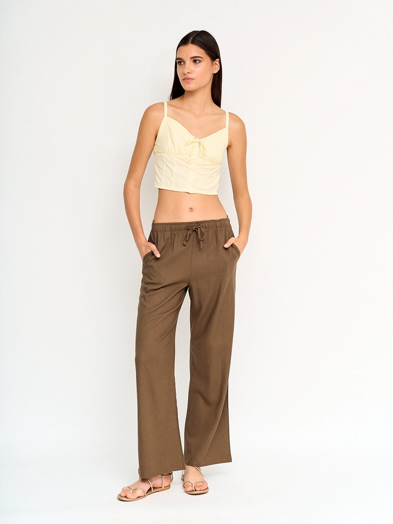 BLUSA MUJER INDEX SIN MANGAS TIPO CORSET - 4