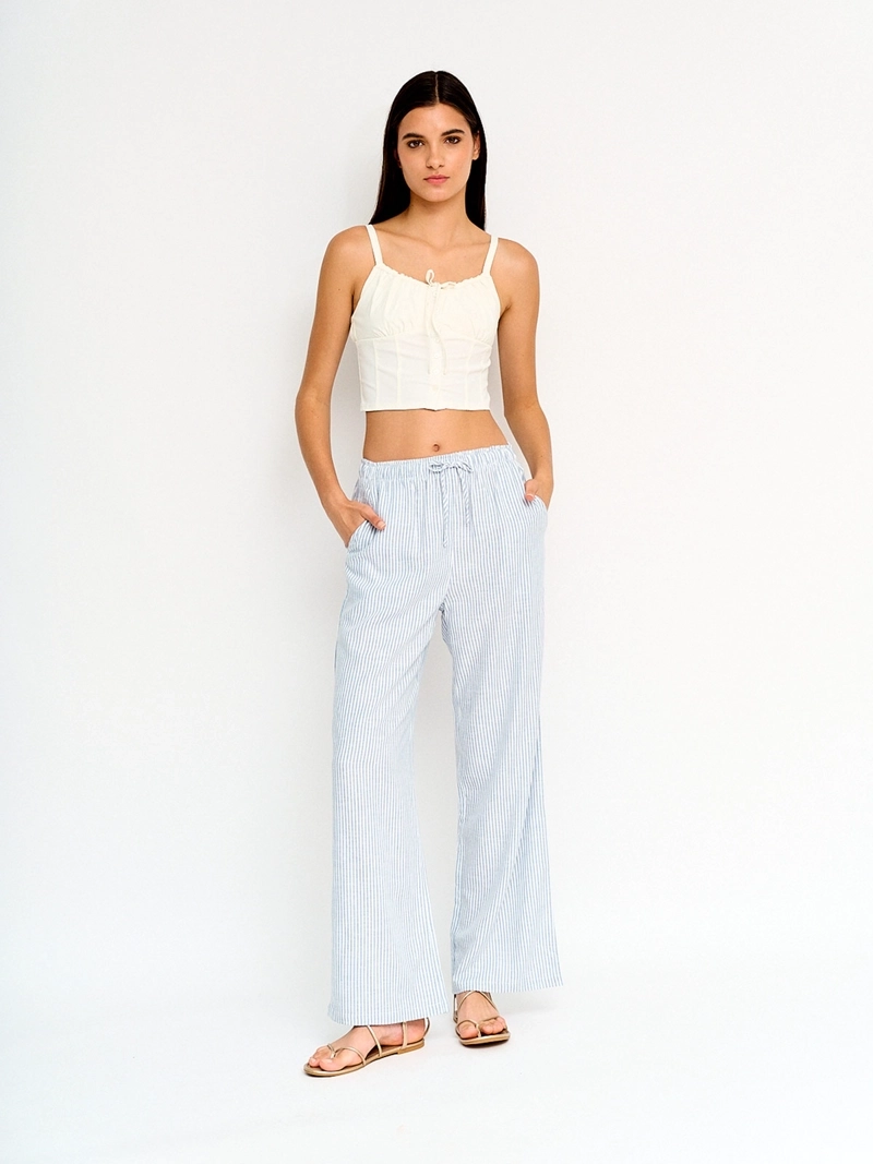 BLUSA MUJER INDEX SIN MANGAS TIPO CORSET - 4