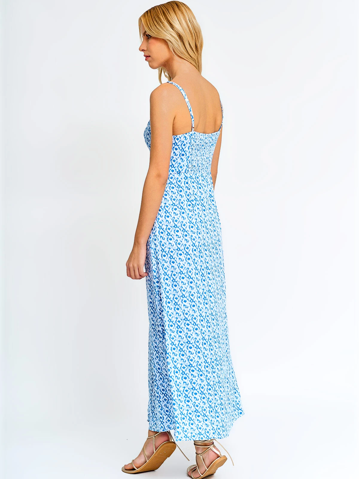 VESTIDO MUJER INDEX LARGO FLUIDO - 3