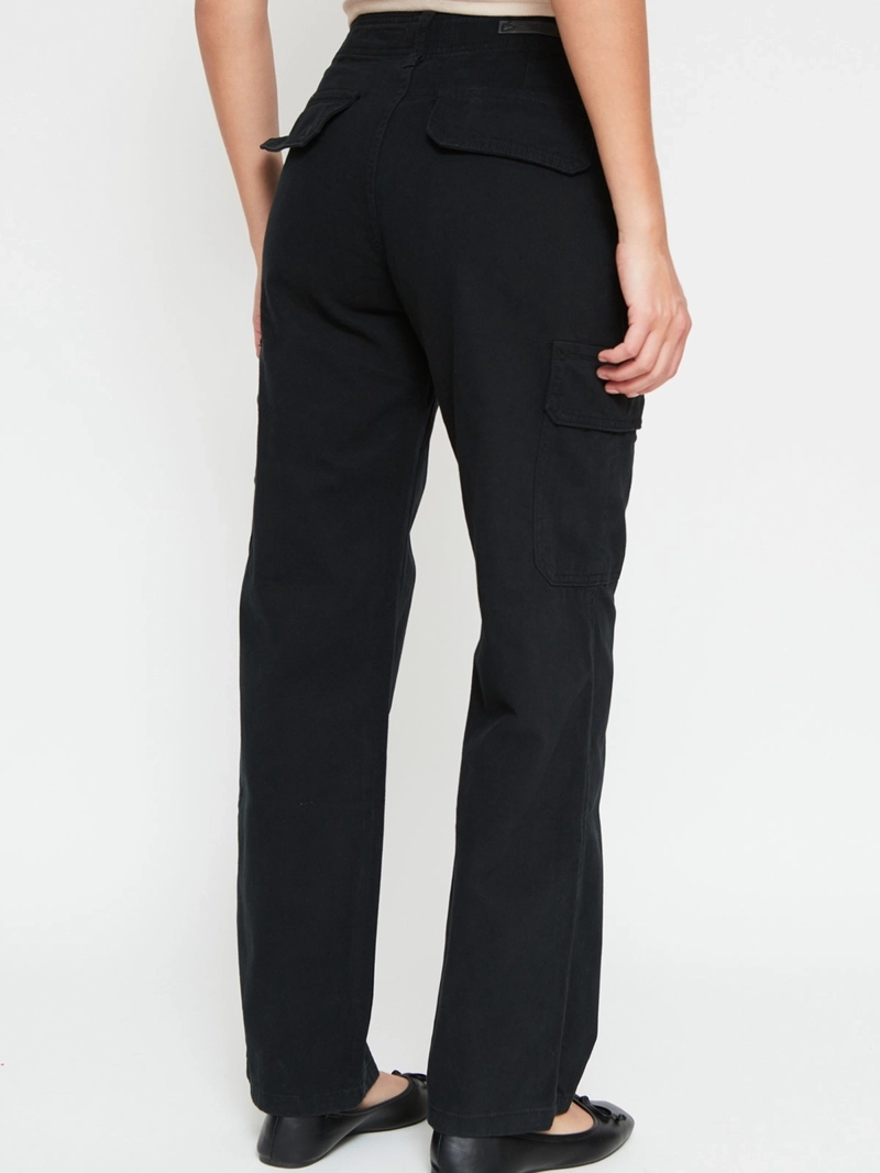 PANTALÓN DE BUZO MUJER INDEX ALGODÓN CARGO - 3