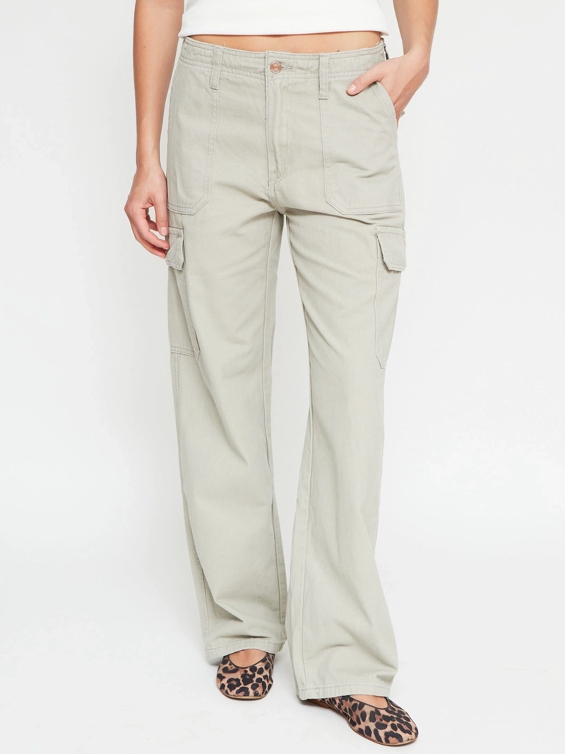 PANTALÓN DE BUZO MUJER INDEX ALGODÓN CARGO - 2