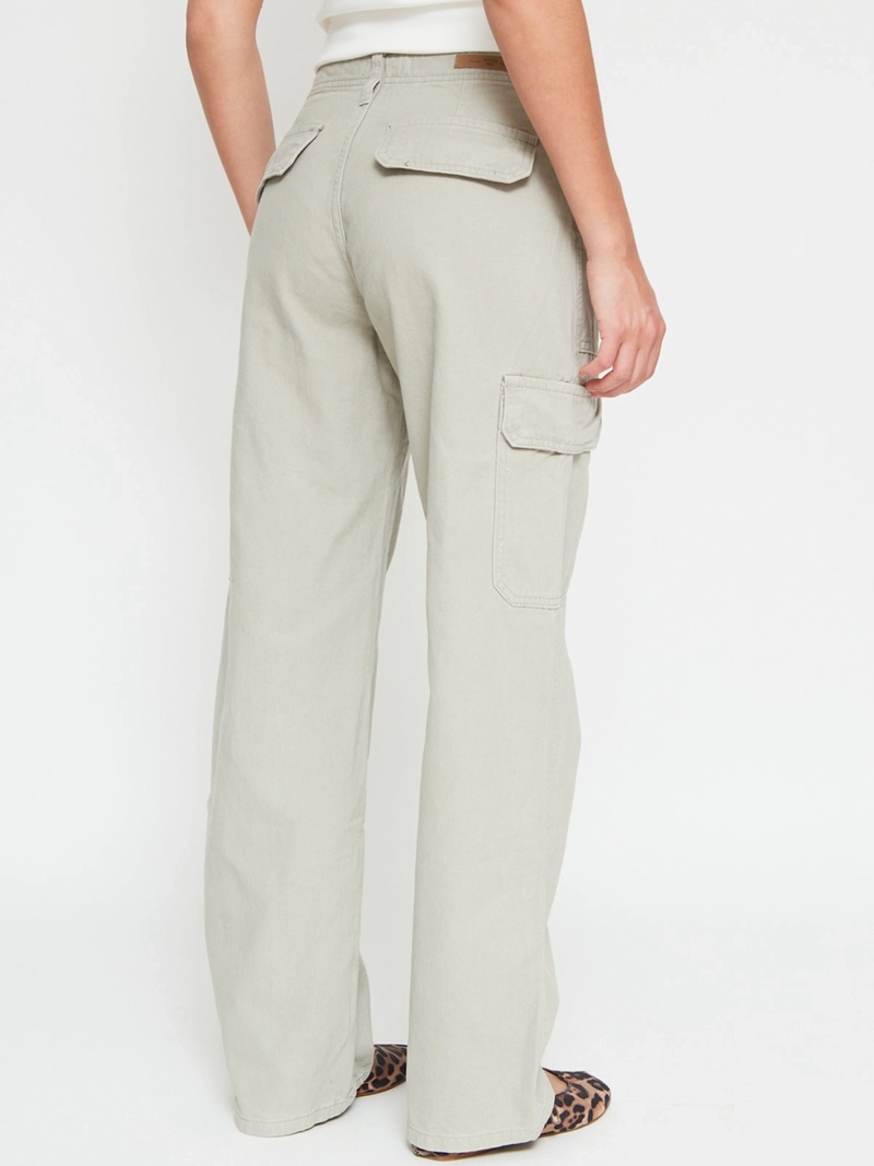 PANTALÓN DE BUZO MUJER INDEX ALGODÓN CARGO - 3