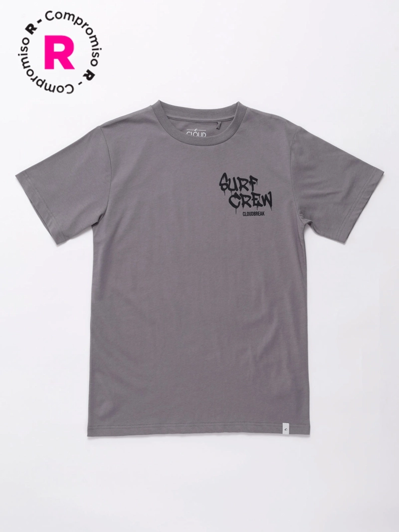 POLERA MANGA CORTA ALGODÓN NIÑO CLOUDBREAK - 1