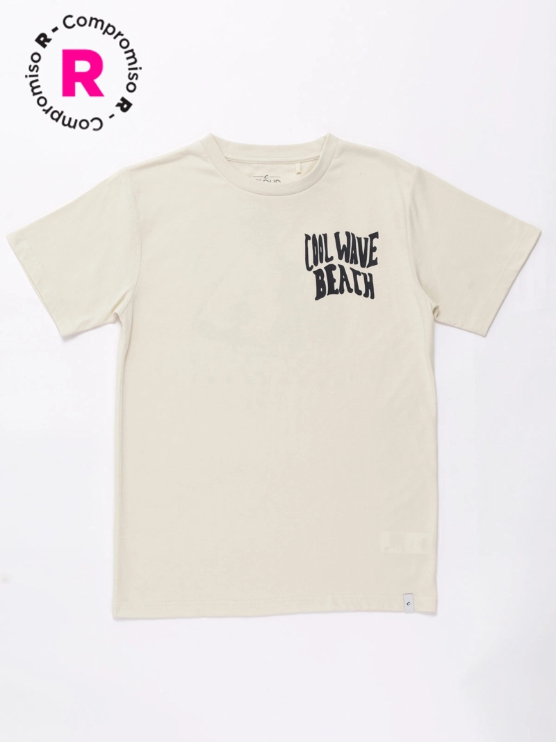 POLERA MANGA CORTA ALGODÓN NIÑO CLOUDBREAK