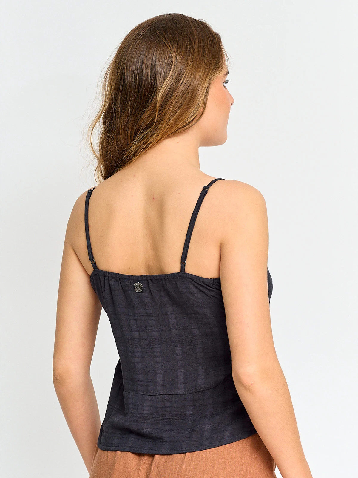 BLUSA MUJER BARBADOS SIN MANGAS RECOGIDO - 2
