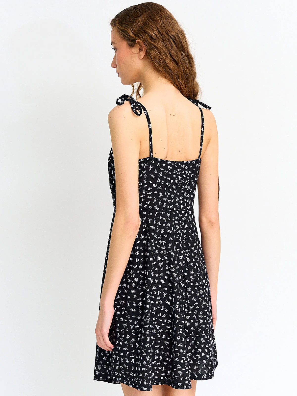 VESTIDO MUJER INDEX CORTO BOTONES - 3