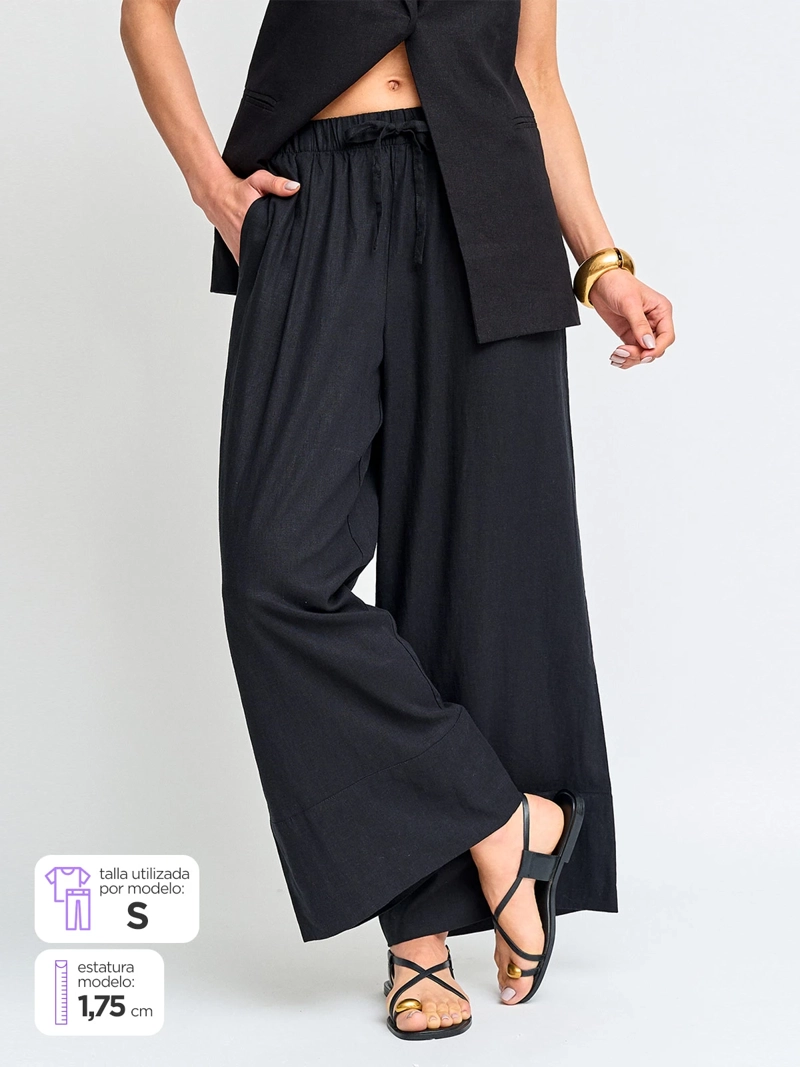 PANTALÓN MUJER MARQUIS LINO  - 1
