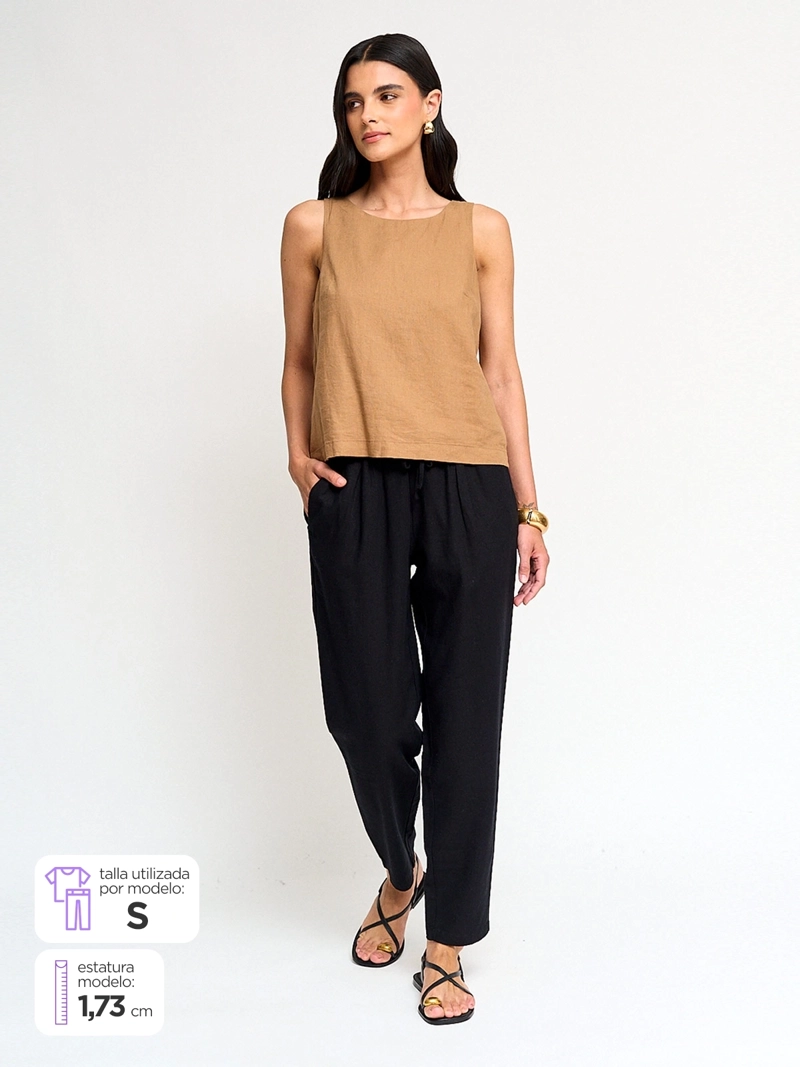 PANTALÓN MUJER MARQUIS LINO  - 1