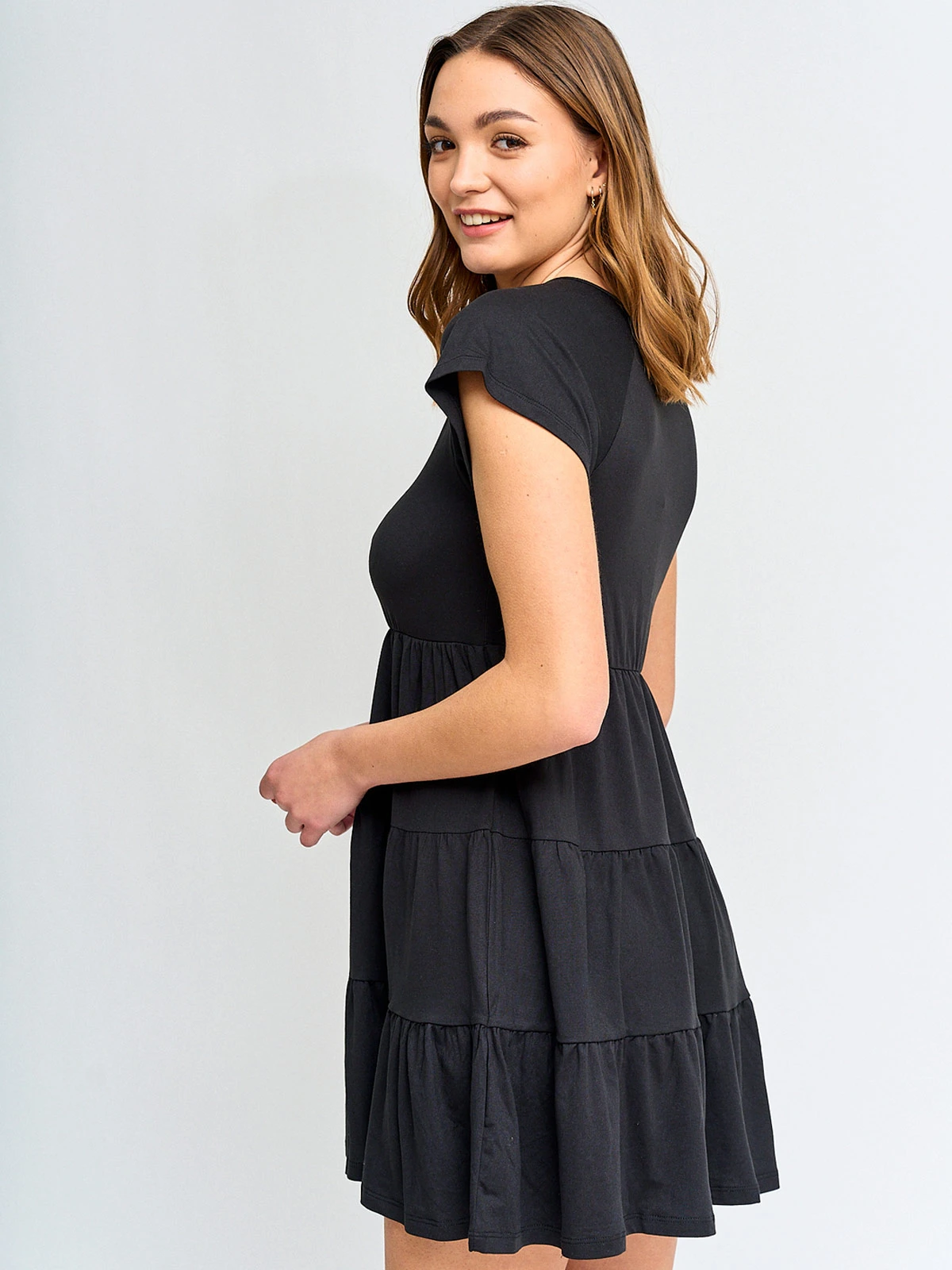 VESTIDO MUJER INDEX CORTO CAPAS - 3