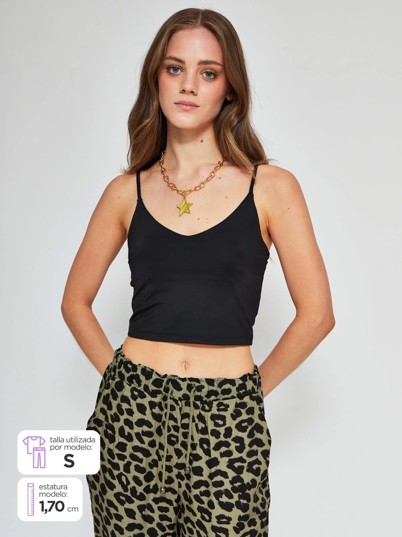 POLERA MUJER INDEX SIN MANGAS
