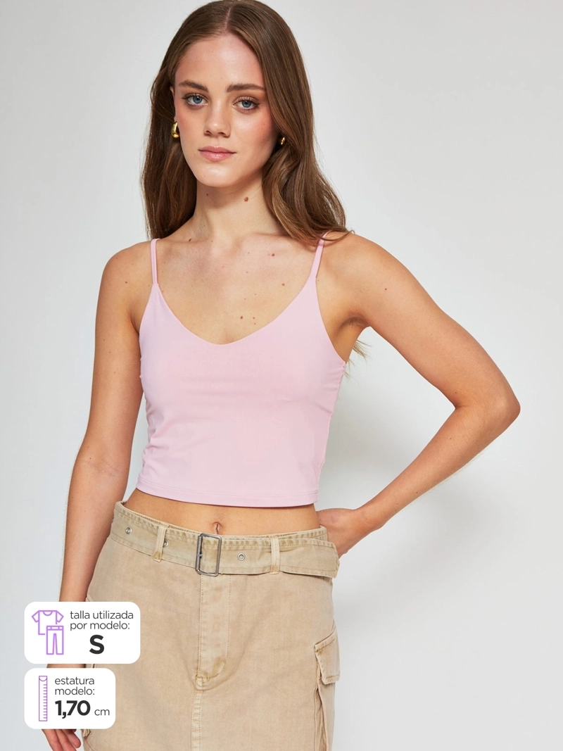 POLERA MUJER INDEX SIN MANGAS - 1