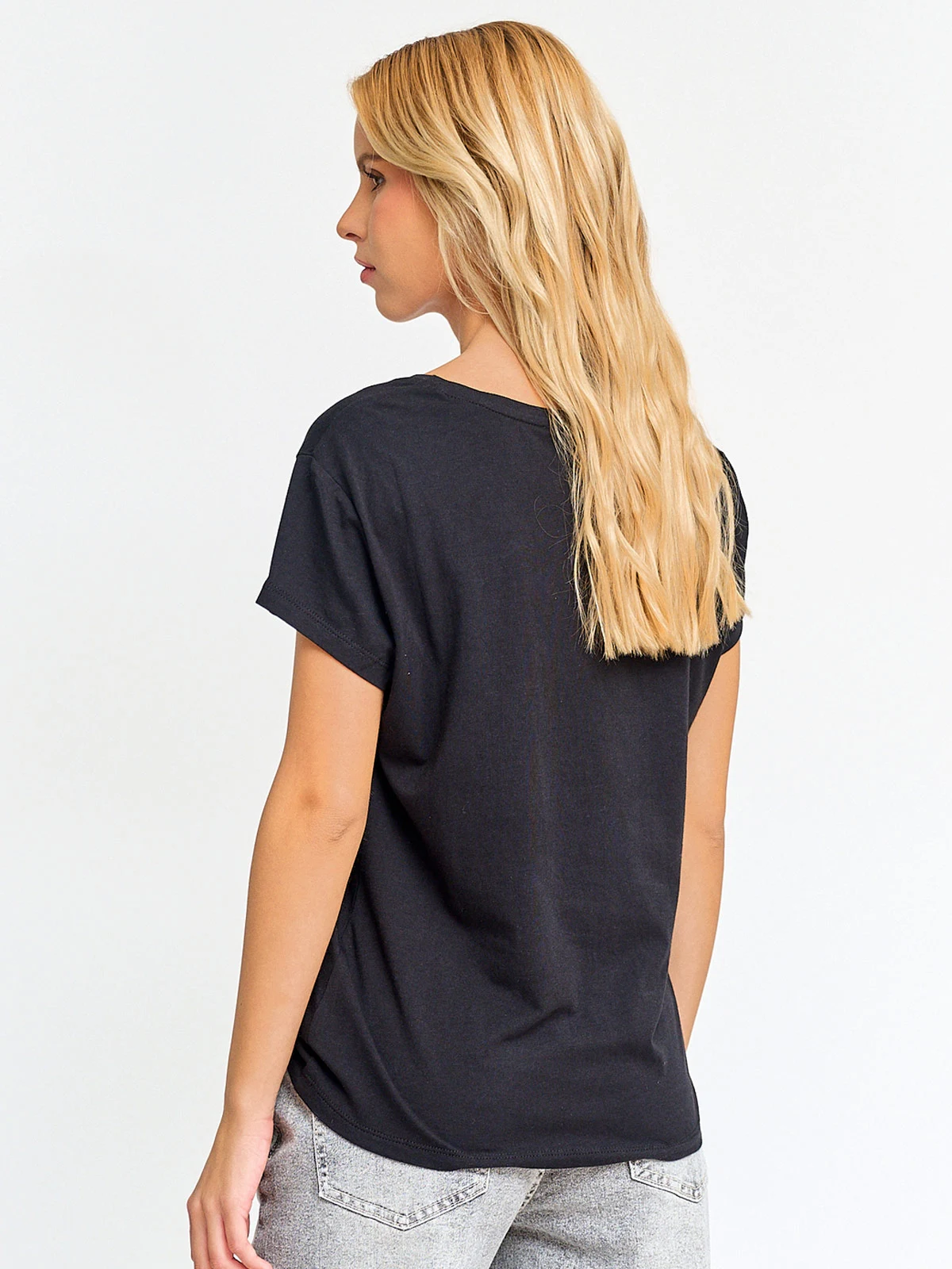 POLERA MUJER INDEX ALGODÓN MANGA CORTA - 2