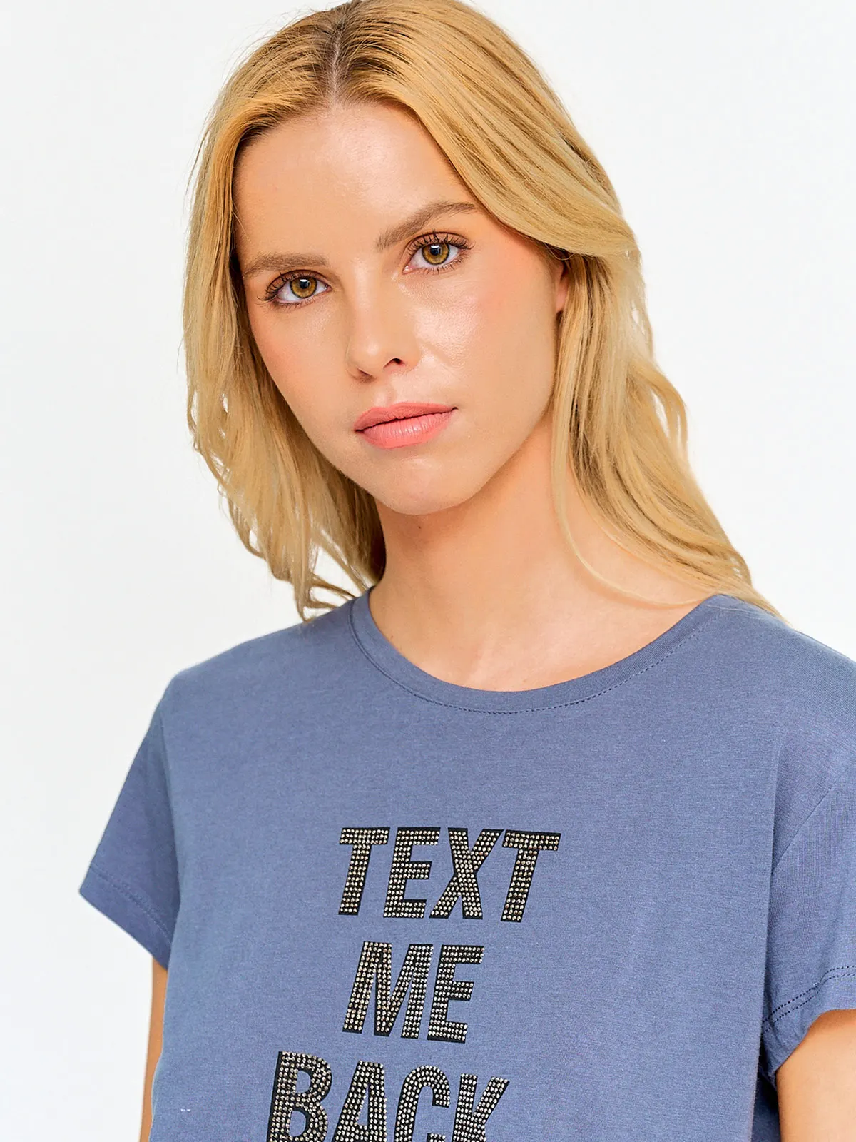 POLERA MUJER INDEX ALGODÓN MANGA CORTA - 3