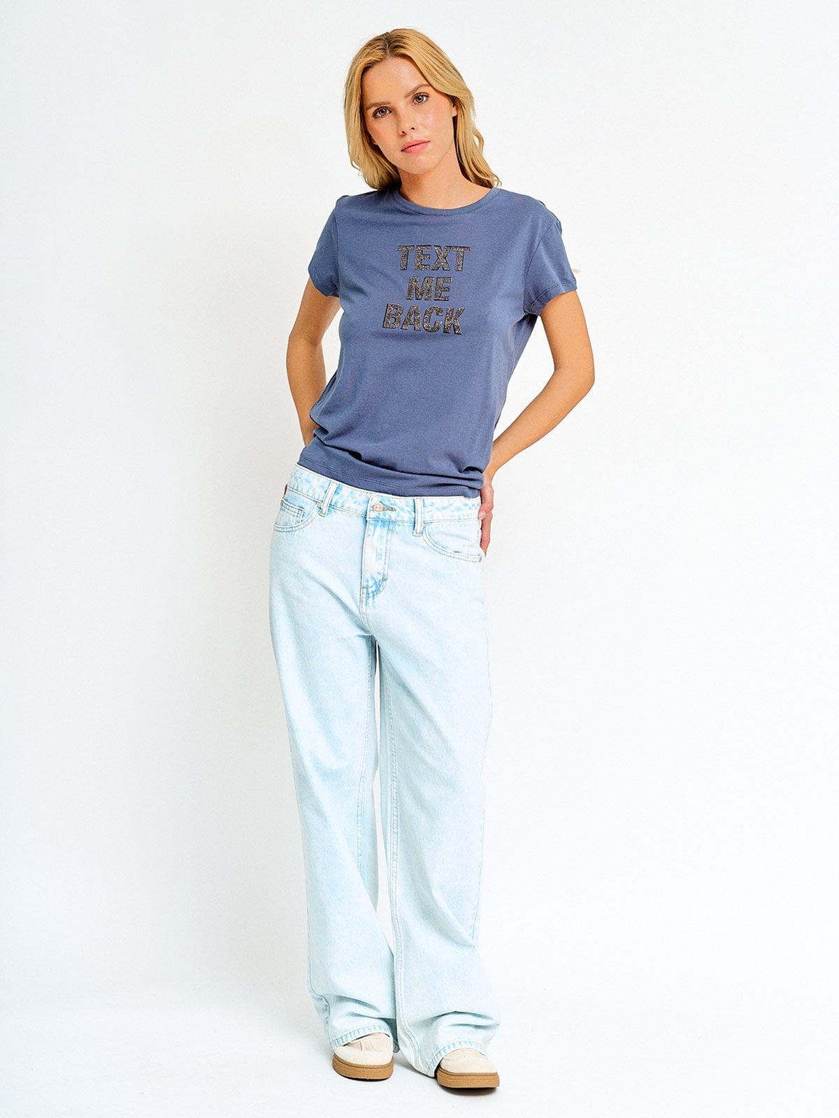 POLERA MUJER INDEX ALGODÓN MANGA CORTA - 4