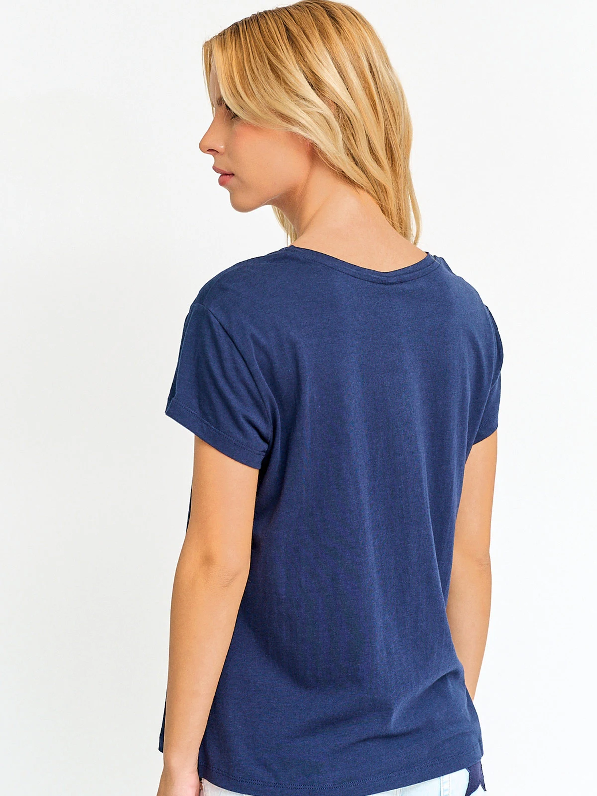 POLERA MUJER INDEX ALGODÓN MANGA CORTA - 2