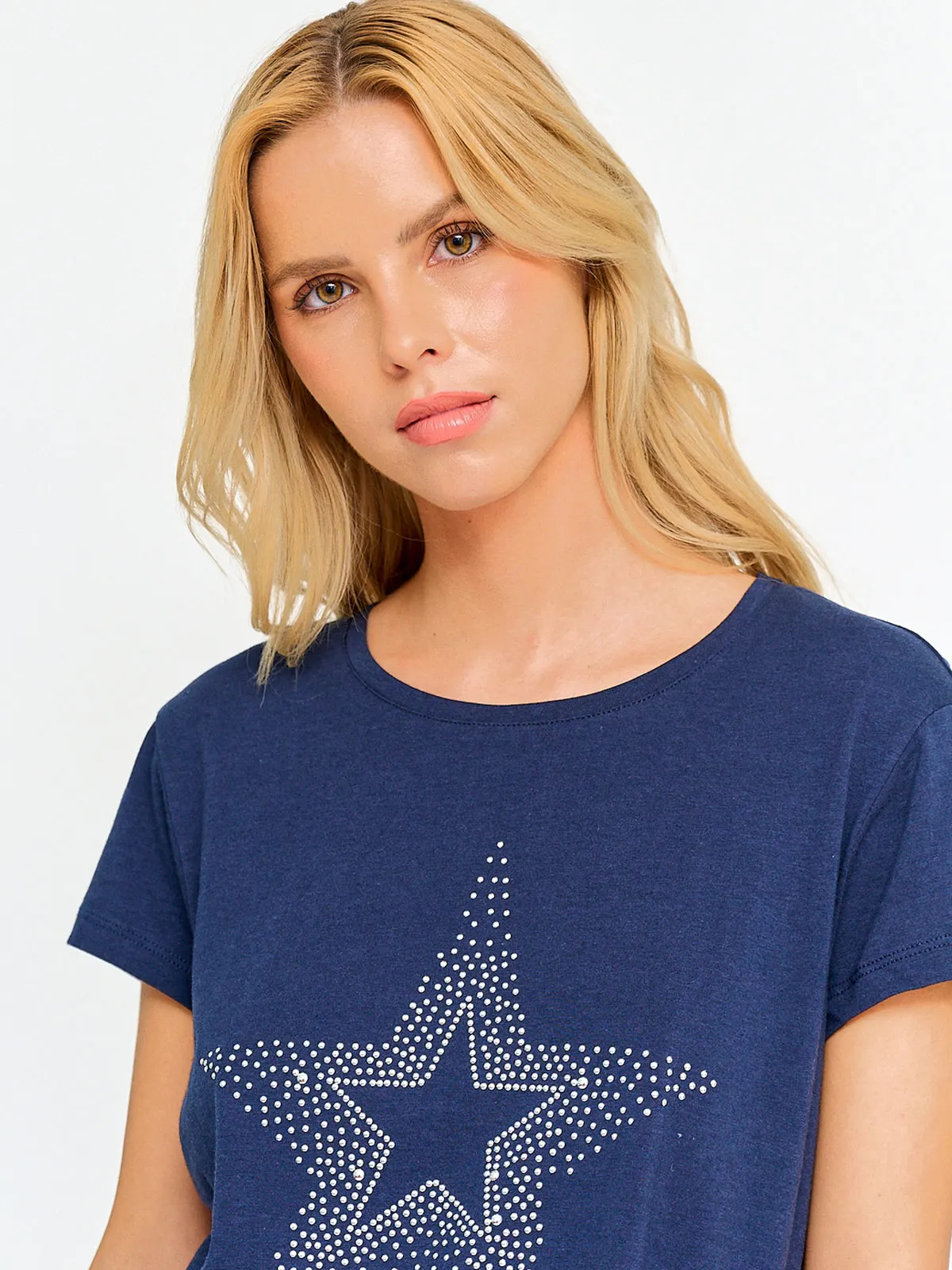 POLERA MUJER INDEX ALGODÓN MANGA CORTA - 3