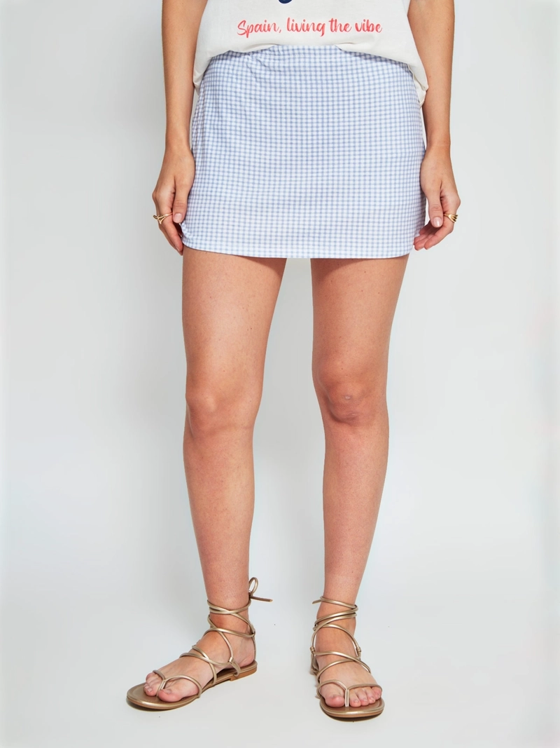 FALDA SHORT MUJER INDEX ALGODÓN PUNTO - 2